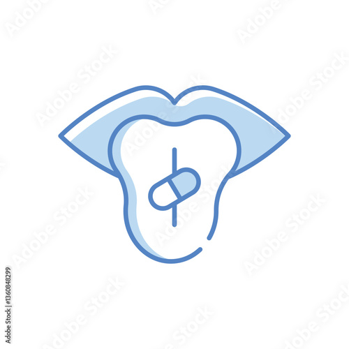 Oral Medicine Vector icon