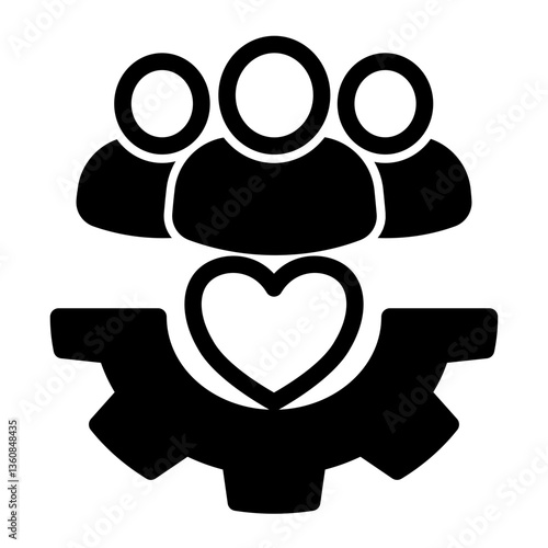 Employee Engagement Icon Mixed Style for Team Building Pack Icon Themes
