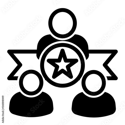 Leadership Icon Mixed Style for Team Building Pack Icon Themes