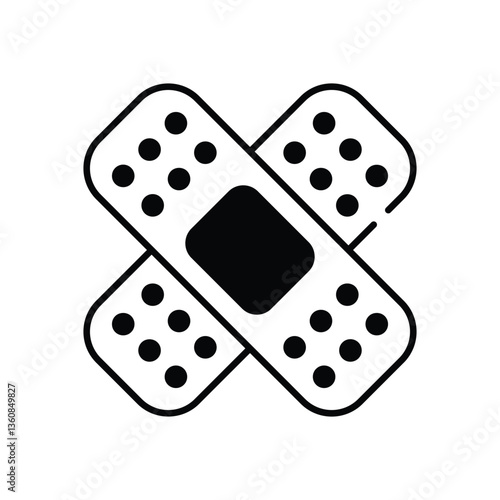 Bandage  Vector icon