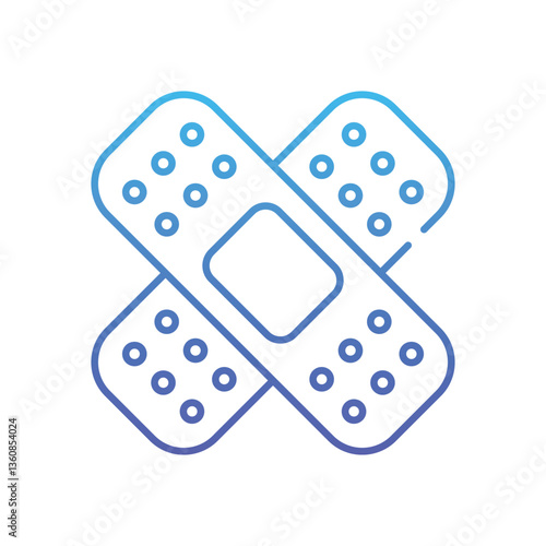 Bandage  Vector icon