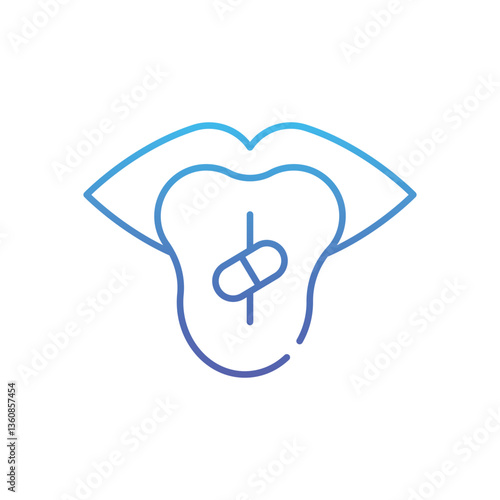 Oral Medicine Vector icon