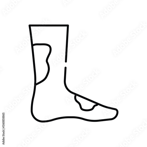 Eczema  Vector icon