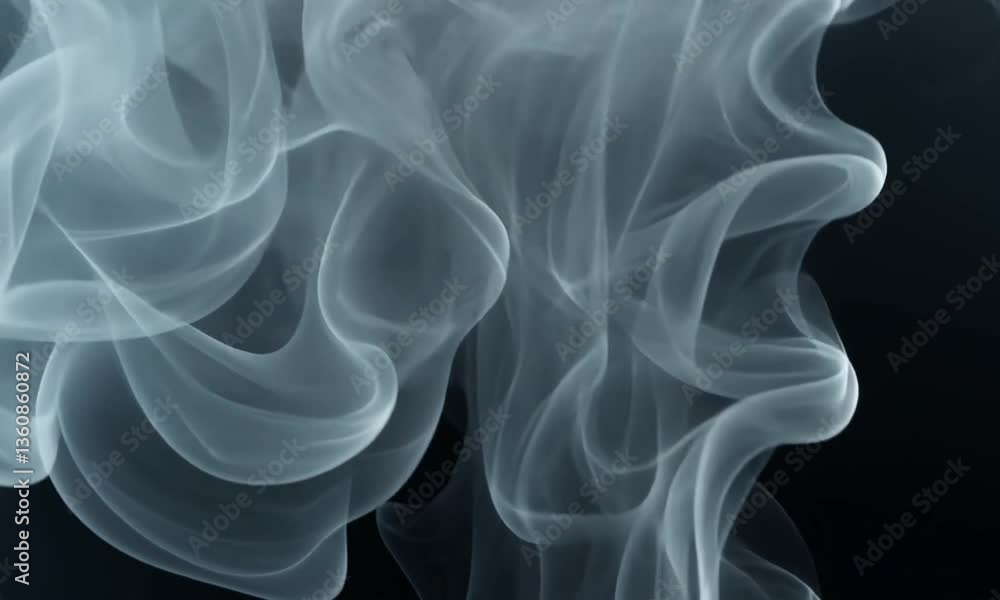 white smoke on black background white smoke on black background