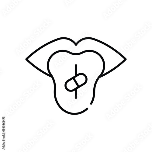 Oral Medicine Vector icon