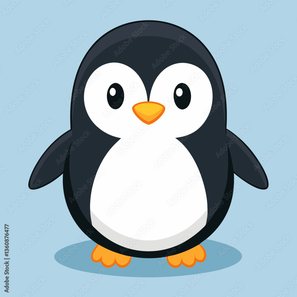 Obraz premium penguin on the snow