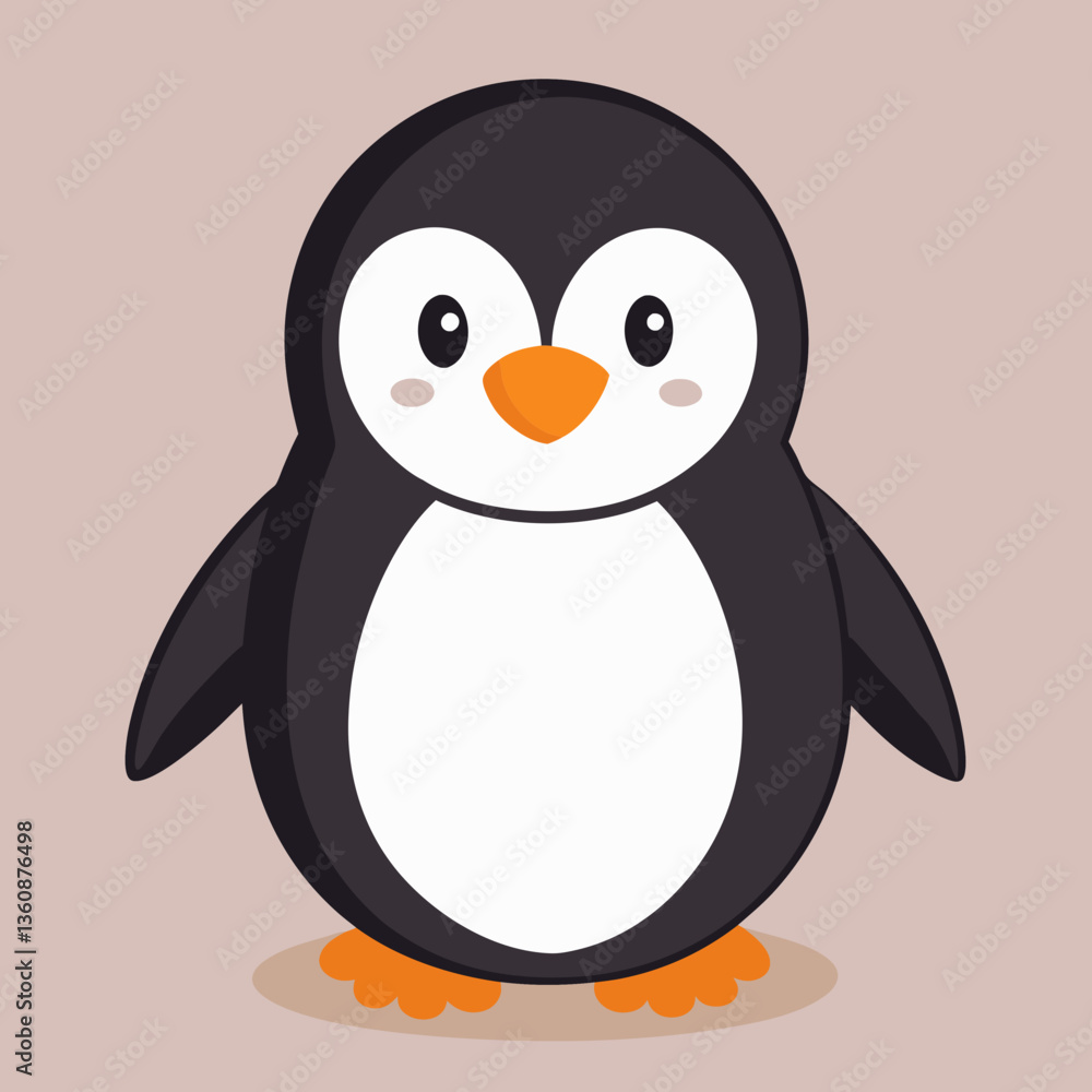 Obraz premium penguin on snow