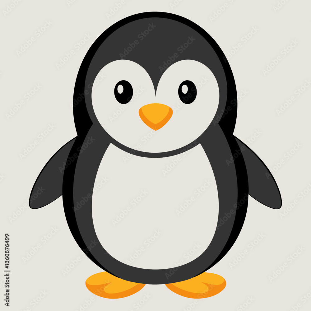 Obraz premium penguin on a snow