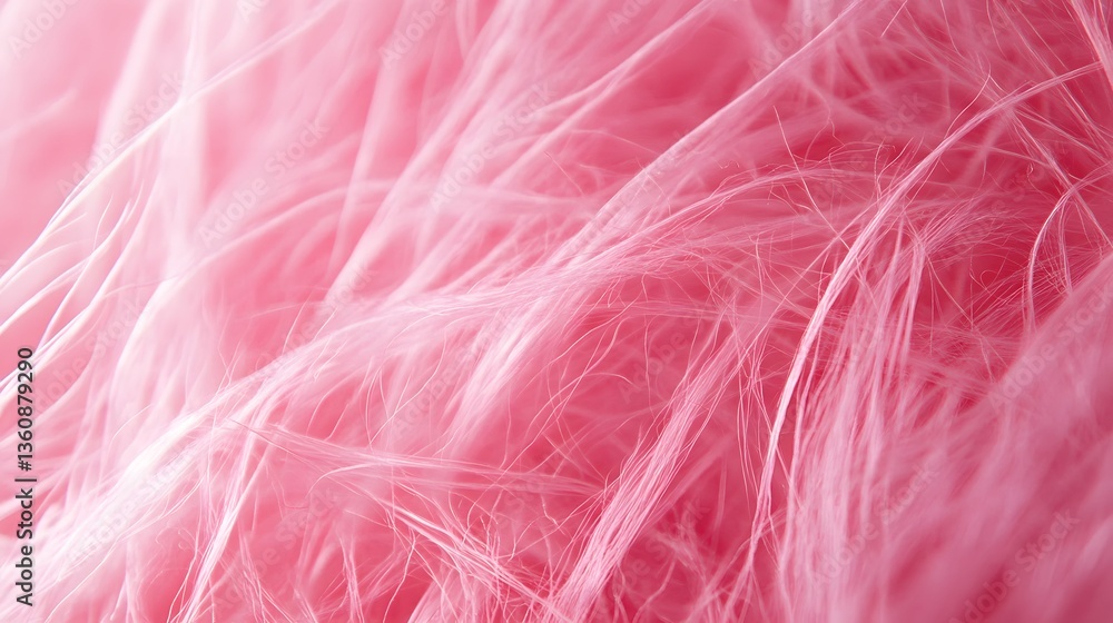 Obraz premium Pink fur background creating soft and textured visual effect