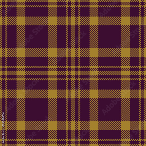 Wallpaper Mural Iridescent Yellowish Brown Seamless Tartan with Iridescent Aubergine accents Textile Design Torontodigital.ca