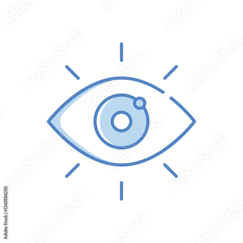 Self Awareness Vector icon