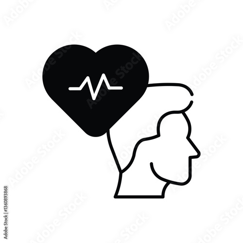 Mental Disorder  Vector icon