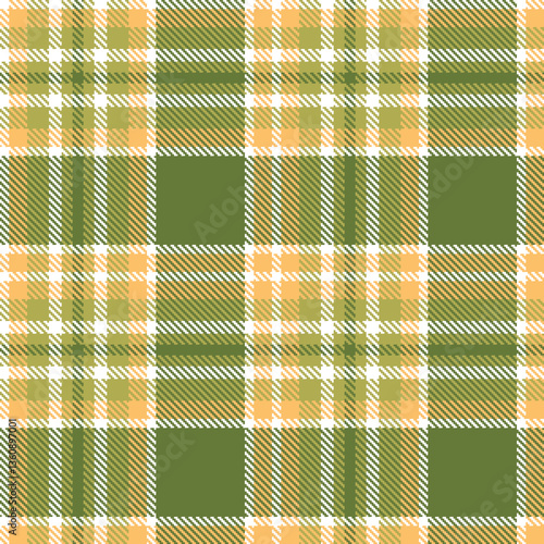 Modern Seamless Tartan in Warm White tones Textile Design Variant 2869