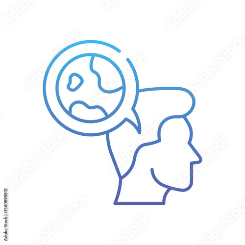 Consciousness  Vector icon