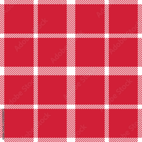 Modern Rich White Seamless Tartan Textile Design Variant 2951