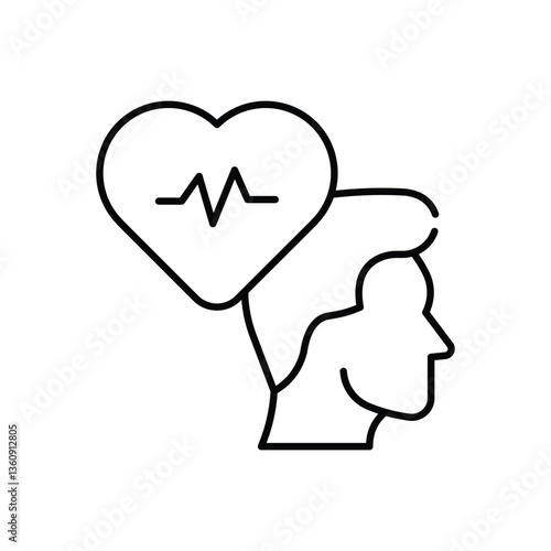 Mental Disorder  Vector icon