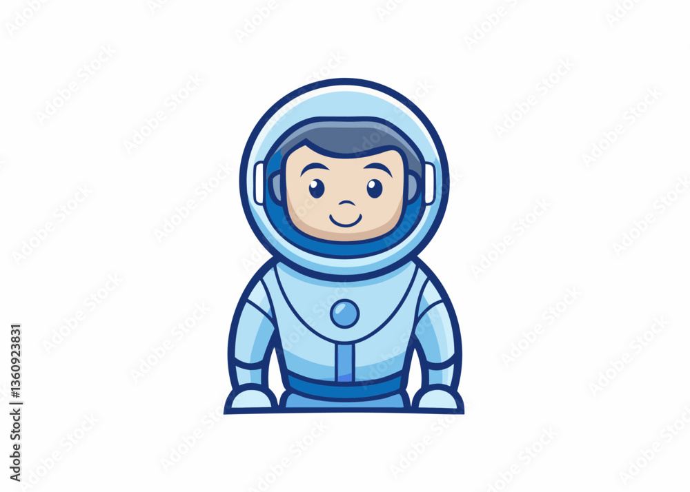 Astronaut Illustration: A charming illustration of an astronaut, ready for space exploration, set against a simple backdrop, evoking a sense of wonder and the boundless possibilities of the cosmos. Astronaut Illustration: A charming illustration of an astronaut, ready for space exploration, set against a simple backdrop, evoking a sense of wonder and the boundless possibilities of the cosmos.