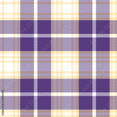 Modern Seamless Tartan in Bright White tones Textile Design Variant 570