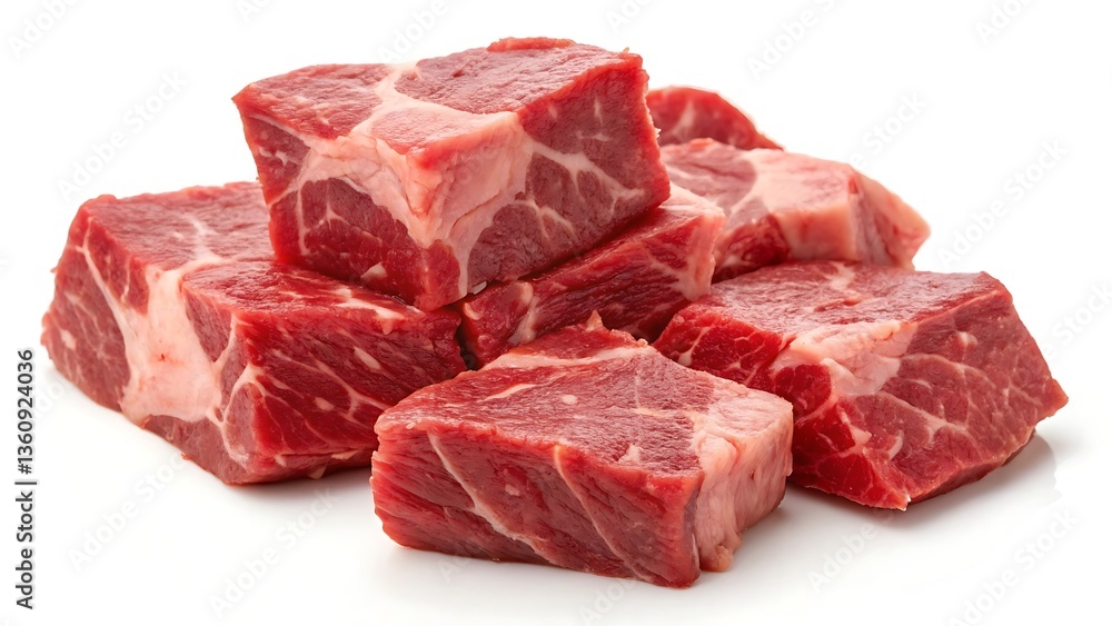 Hearty Stack of Beef Cubes Hearty Stack of Beef Cubes
