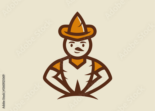 Pinochio Illustration: A charming illustration of the beloved Pinocchio, his distinctive long nose, and a whimsical expression, set against a warm, inviting backdrop. 