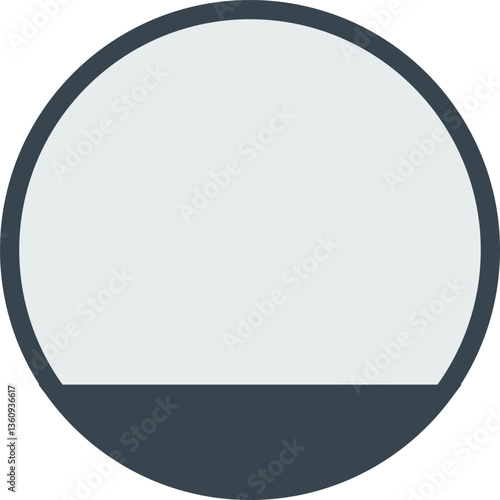 shutdown Illustration on a white background.