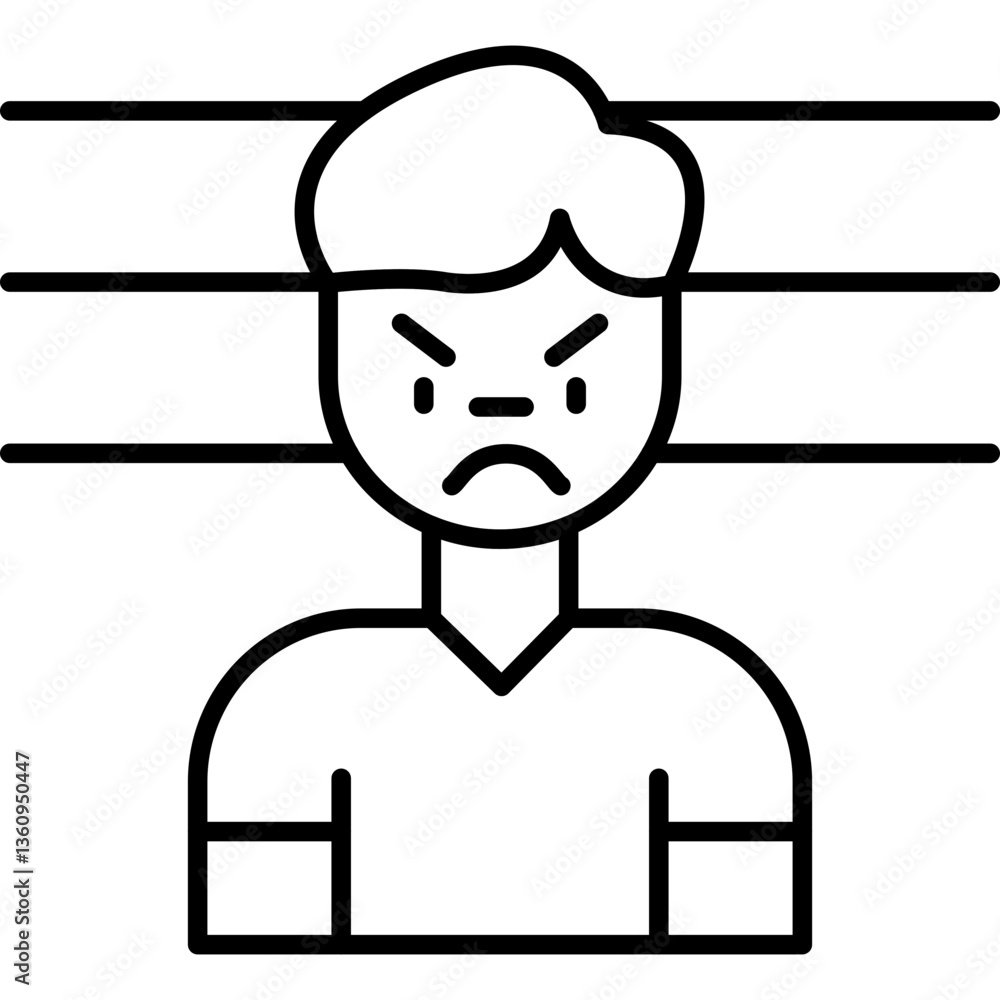 Obraz premium Convict Icon