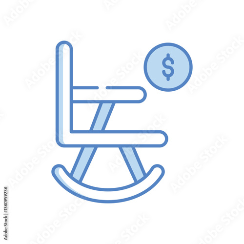 pension Vector icon