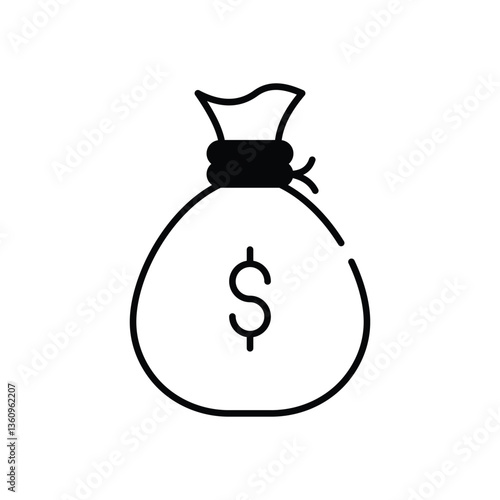 money bag Vector icon