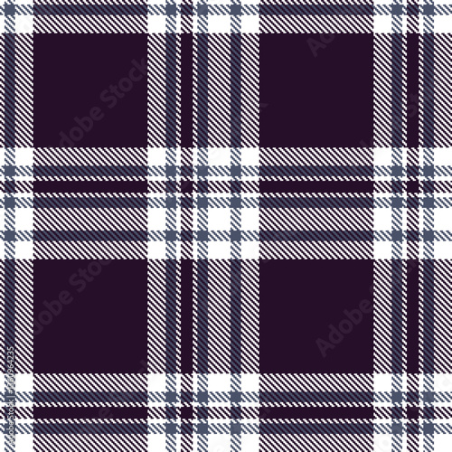 Modern Seamless Tartan in Muted White tones Textile Design Variant 1339