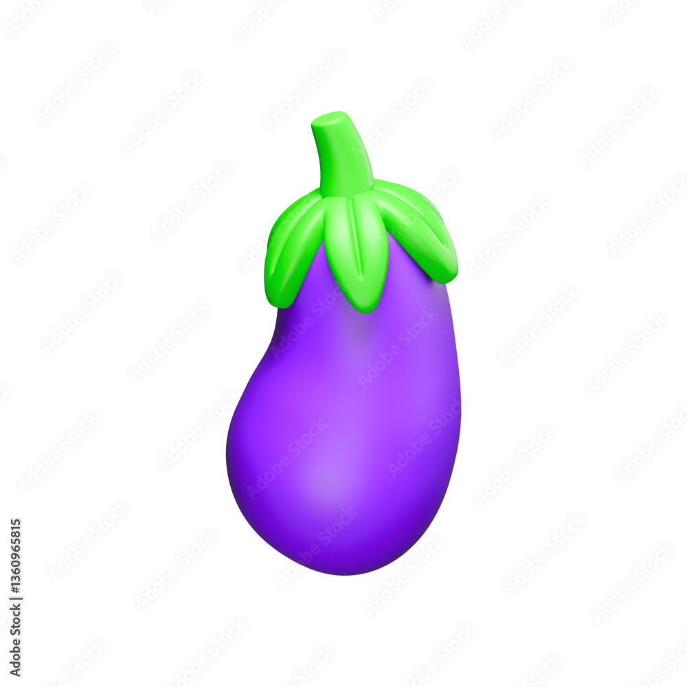 Side-view eggplant icon Side-view eggplant icon