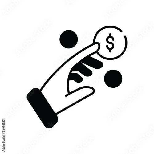 passive income Vector icon