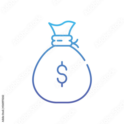 money bag Vector icon