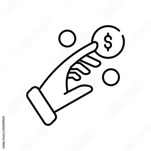 passive income Vector icon