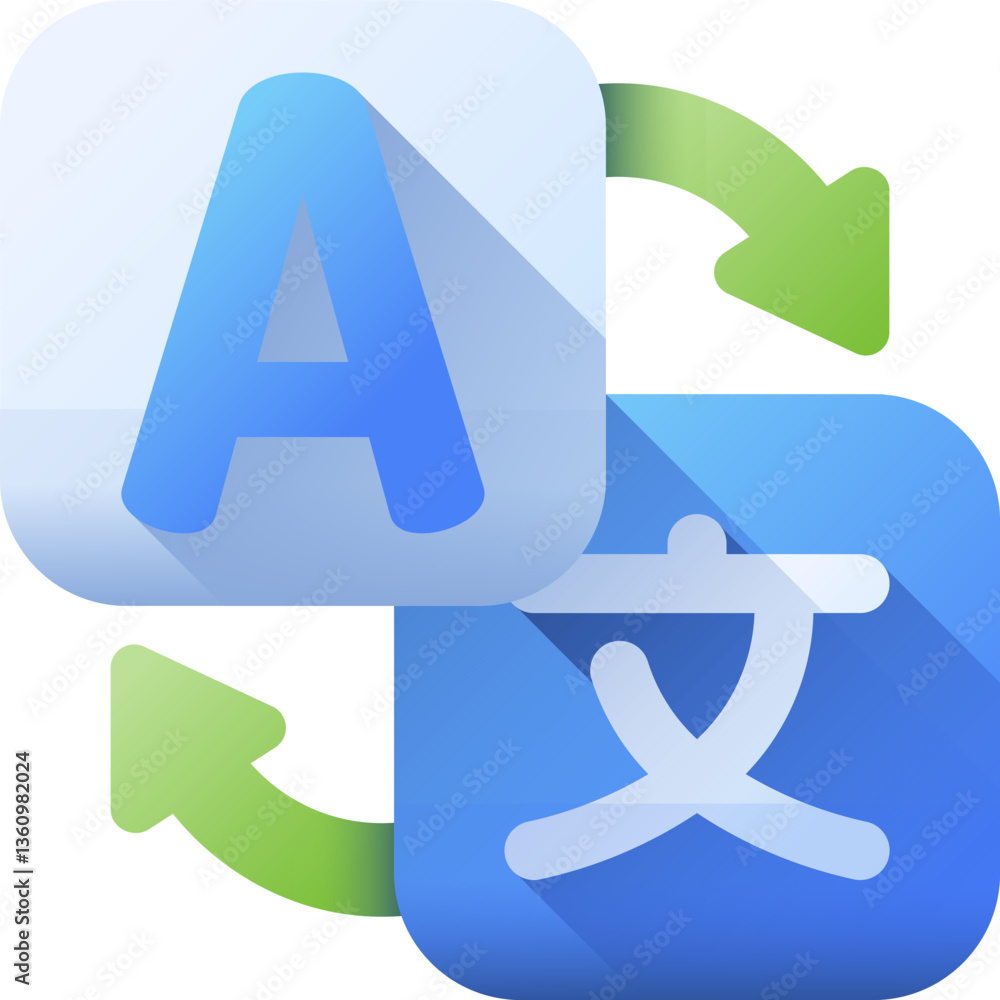translate Illustration on a white background. translate Illustration on a white background.