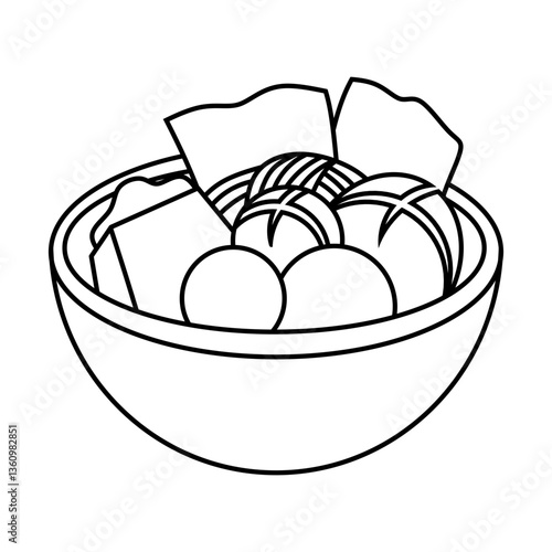 meatball coloring page printable