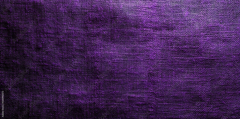 Fototapeta premium Close-up Purple Fabric Texture with Woven Pattern for Textile Designs