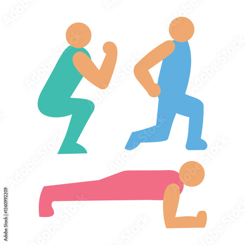 Bodyweight Exercises Icon