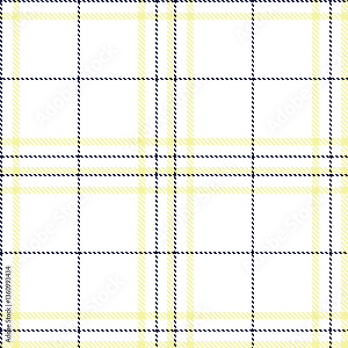 Modern Seamless Tartan in Bright White tones Textile Design Variant 1920