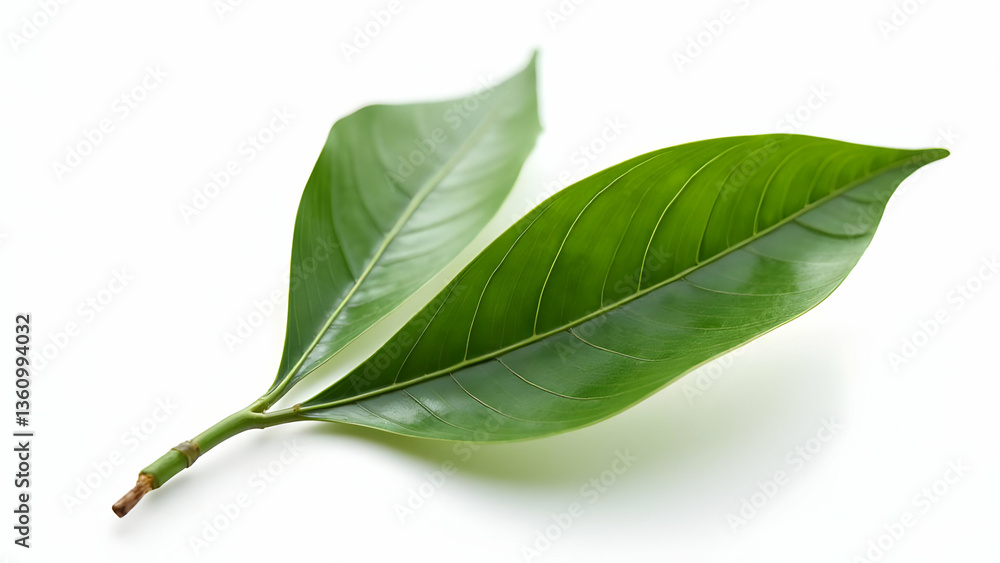 Obraz premium Elegant Shape of Premium Mediterranean Bay Leaves 