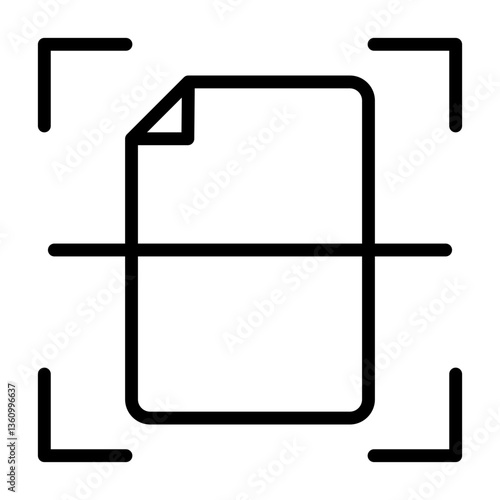 Document Scanning Icon