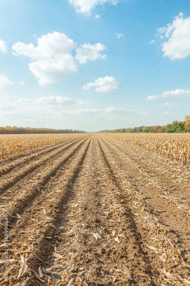 Crops in dry farm land. Drought. Crops in dry farm land. Drought.