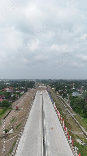 toll road construction process