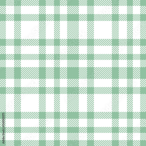 Modern Seamless Tartan in Deep Greenish Grey tones Textile Design Variant 2150