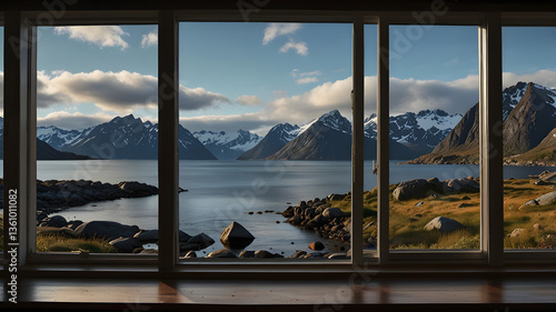 view_through_the_window_at_the_lofoten_