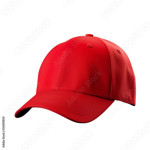 red baseball cap Png on Transparent Background