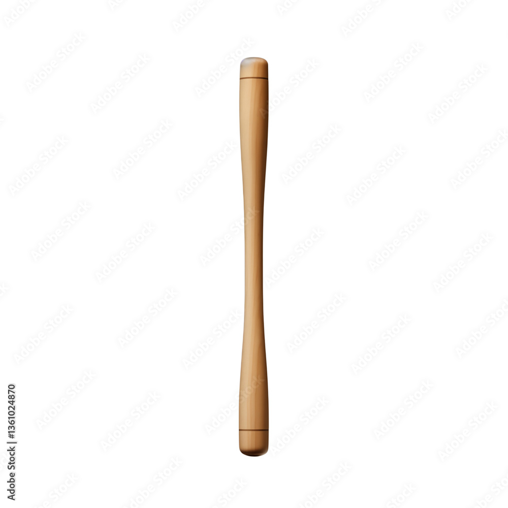 Smooth wooden rolling pin with a light-colored surface and tapered ends, essential kitchen tool. png transparent background
Smooth wooden rolling pin with a light-colored surface and tapered ends, essential kitchen tool. png transparent background