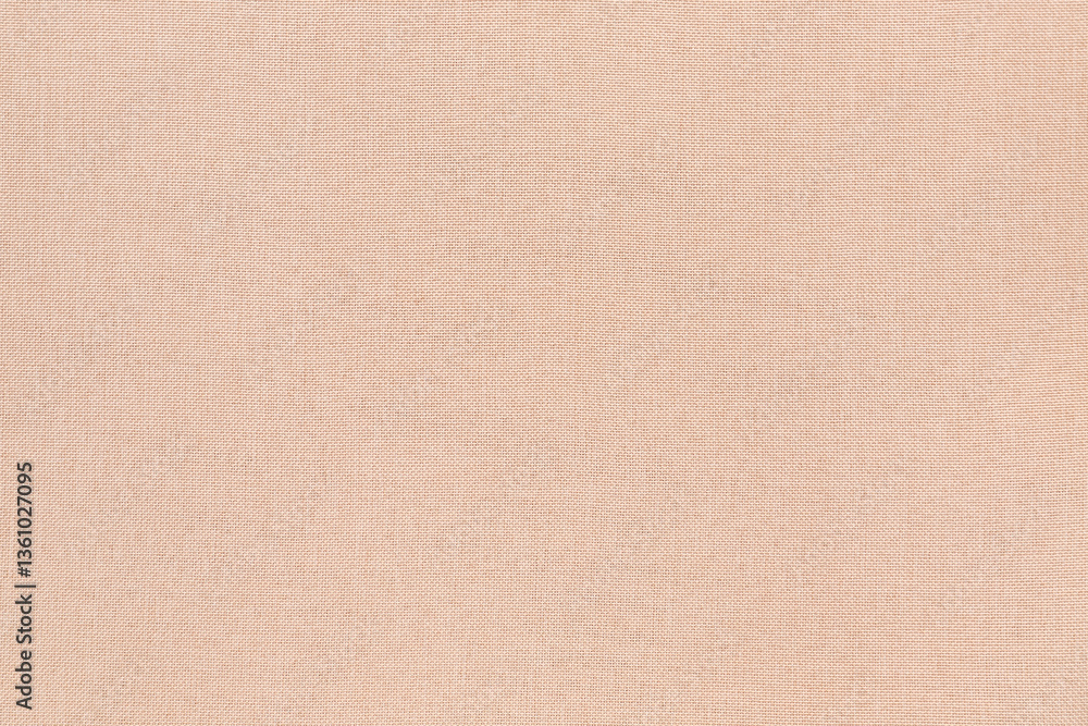 Fototapeta premium Closeup view of beige fabric as background