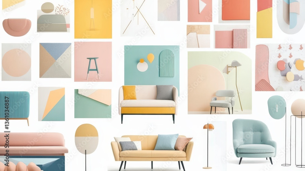 Modern Furniture Design Inspiration in Pastel Colors Modern Furniture Design Inspiration in Pastel Colors