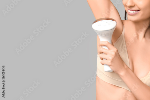 Beautiful young woman with ...