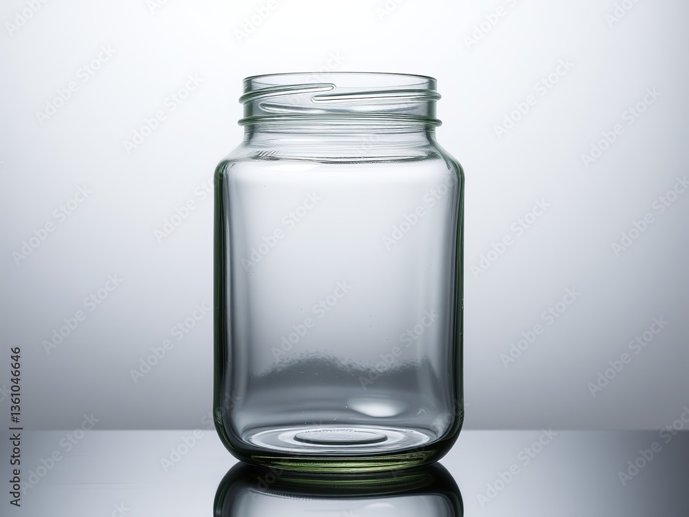 Clear Jar Image for Branding Materials Clear Jar Image for Branding Materials